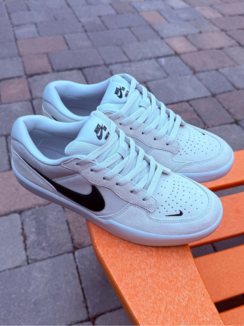 Men’s Nike SB Force 58 Skateboard Sneakers Proton Dust - US Size 10 (CZ2959-003)